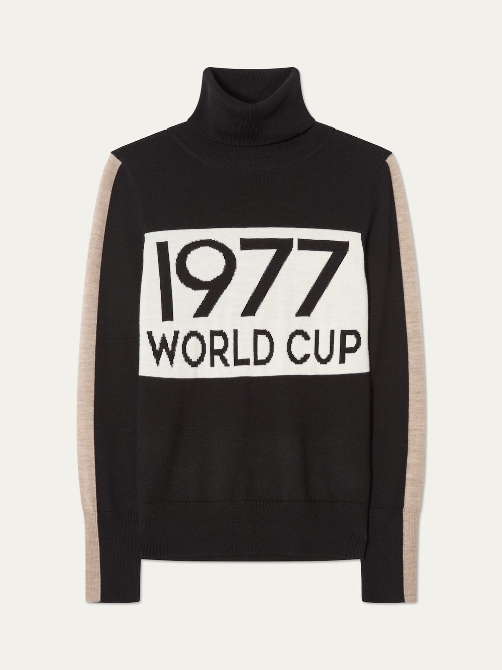 We Norwegians 1977 World Cup Turtleneck Wool,Cashmere Blend knitted Sweater -